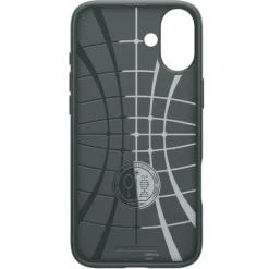 Etui iPhone 16 Spigen Liquid Air Abyss Green