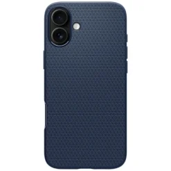Etui iPhone 16 Spigen Liquid Air Navy Blue