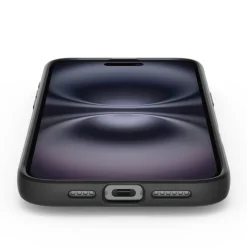 Etui iPhone 16 Spigen Liquid Air Matte Black