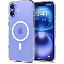 Etui iPhone 16 Spigen Liquid Crystal Mag Magsafe Clear