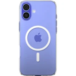 Etui iPhone 16 Spigen Liquid Crystal Mag Magsafe Clear
