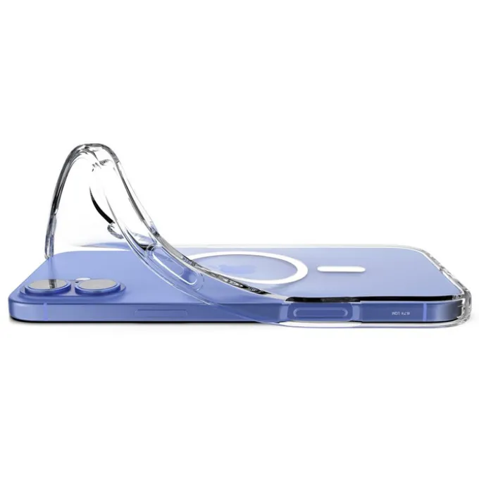 Etui iPhone 16 Spigen Liquid Crystal Mag Magsafe Clear
