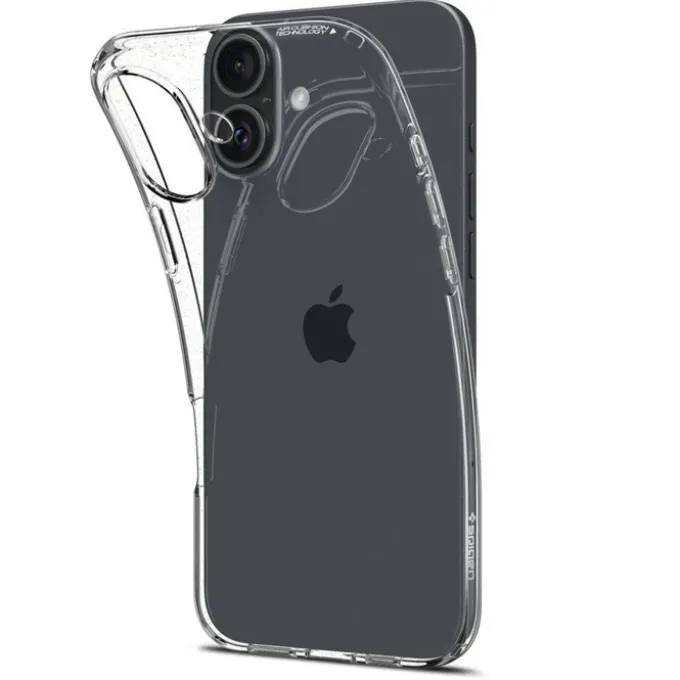 Etui iPhone 16 Spigen Liquid Crystal Crystal Clear