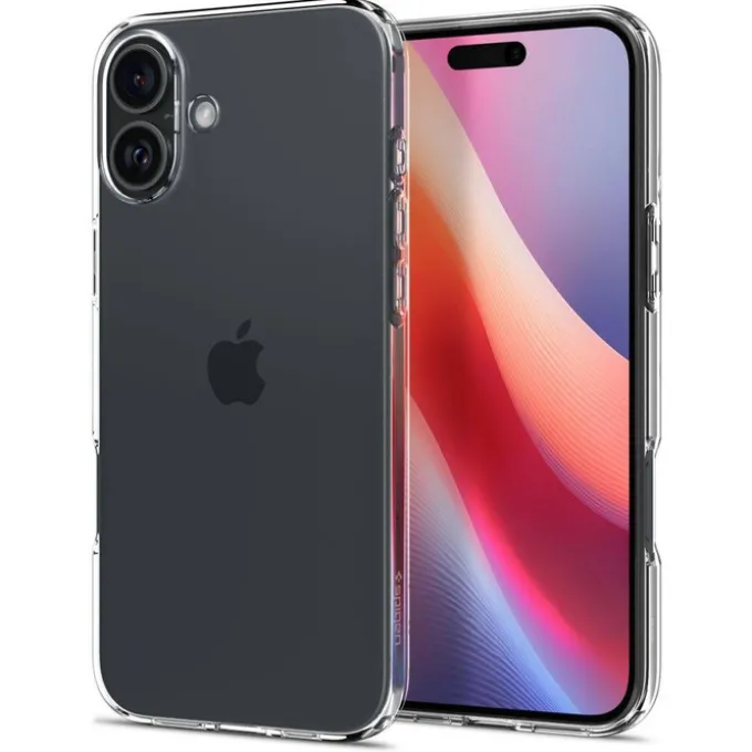 Etui iPhone 16 Spigen Liquid Crystal Crystal Clear