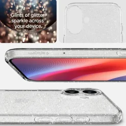 Etui iPhone 16 Spigen Liquid Crystal Glitter Crystal