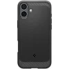 Etui iPhone 16 Spigen Rugged Armor Mag Magsafe Matte Black