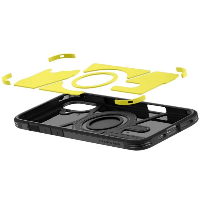 Etui iPhone 16 Spigen Tough Armor Mag Magsafe Black
