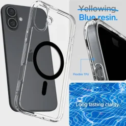 Etui iPhone 16 Spigen Ultra Hybrid Mag Magsafe Black