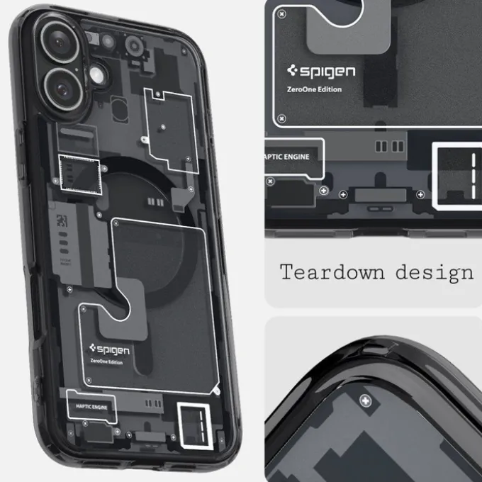 Etui iPhone 16 Spigen Ultra Hybrid Mag Magsafe Zero One