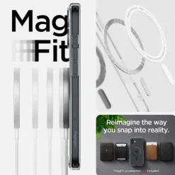 Etui iPhone 16 Spigen Ultra Hybrid Mag Magsafe Carbon Fiber