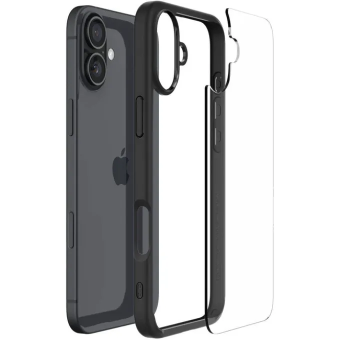Etui iPhone 16 Spigen Ultra Hybrid Matte Black