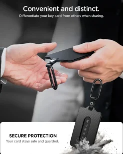 ETUI NA KARTĘ SPIGEN TESLA KEY CARD HOLDER CZARNE