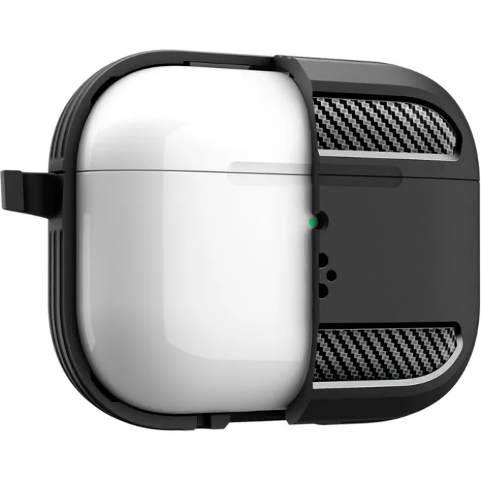ETUI SPIGEN AIRPODS PRO 3 RUGGED ARMOR MATTE BLACK