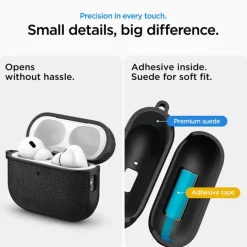 ETUI SPIGEN AIRPODS PRO 3 URBAN FIT BLACK