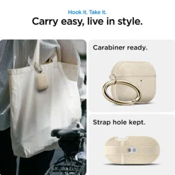 ETUI SPIGEN AIRPODS PRO 3 URBAN FIT DUNE BEIGE