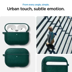 ETUI SPIGEN AIRPODS PRO 3 URBAN FIT MIDNIGHT GREEN