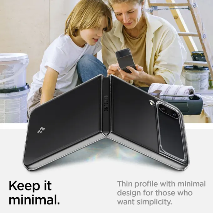 Etui Spigen Airskin Galaxy Z Flip 4 Crystal Clear