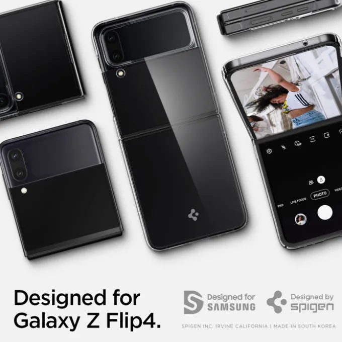 Etui Spigen Airskin Galaxy Z Flip 4 Crystal Clear