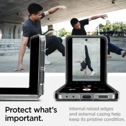Etui Spigen Airskin Galaxy Z Flip 5 Glitter Crystal Case