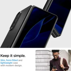Etui Spigen Airskin Galaxy Z Fold 4 Black