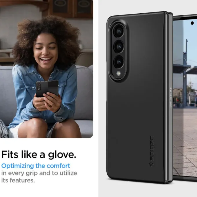 Etui Spigen Airskin Galaxy Z Fold 4 Black