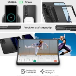 Etui Spigen Airskin Galaxy Z Fold 4 Black