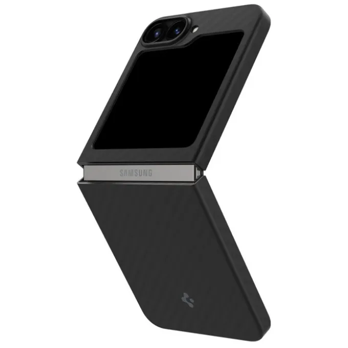 ETUI SPIGEN AIRSKIN SAMSUNG GALAXY Z FLIP 6 / 7 FE ARAMID BLACK