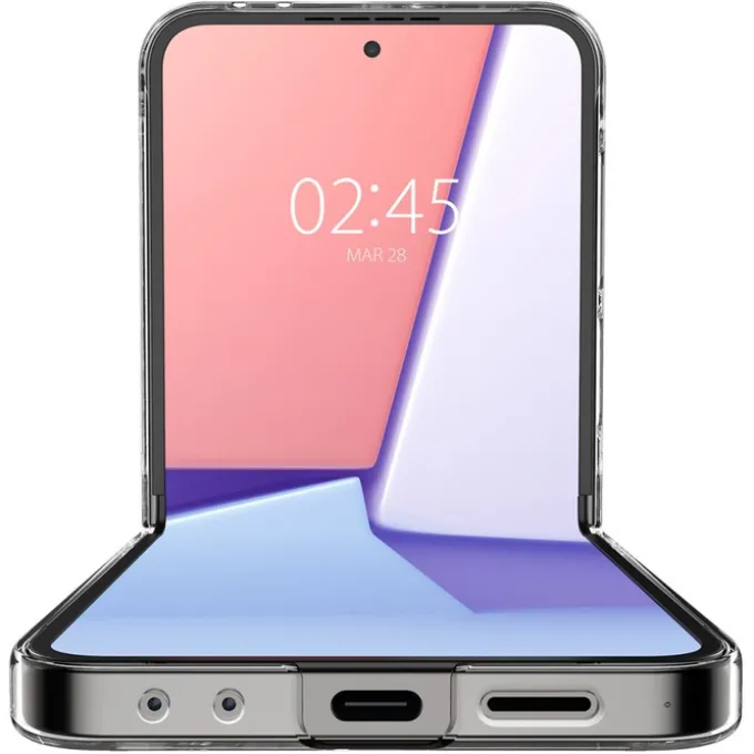 ETUI SPIGEN AIRSKIN SAMSUNG GALAXY Z FLIP 6 / 7 FE CRYSTAL CLEAR