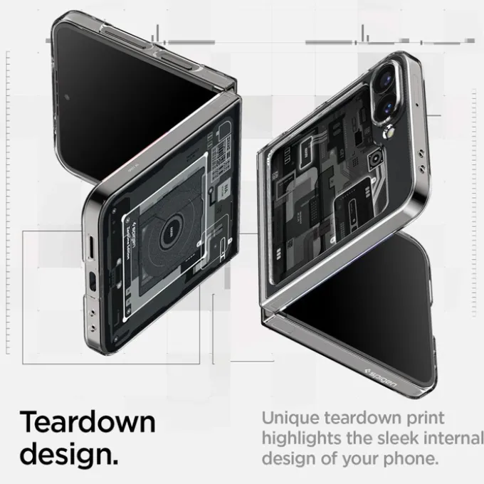ETUI SPIGEN AIRSKIN SAMSUNG GALAXY Z FLIP 6 / 7 FE ZERO ONE