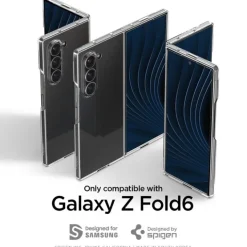 ETUI SPIGEN AIRSKIN SAMSUNG GALAXY Z FOLD 6 CRYSTAL CLEAR