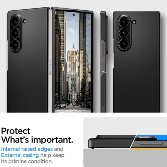 ETUI SPIGEN AIRSKIN SAMSUNG GALAXY Z FOLD 6 BLACK