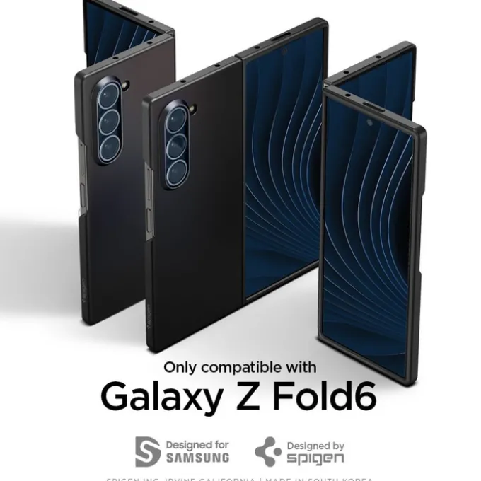 ETUI SPIGEN AIRSKIN SAMSUNG GALAXY Z FOLD 6 BLACK