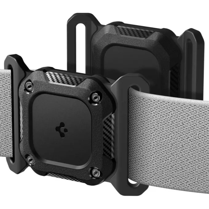 ETUI SPIGEN AIRTAG 1 / 2 TOUGH ARMOR PET COLLAR BLACK