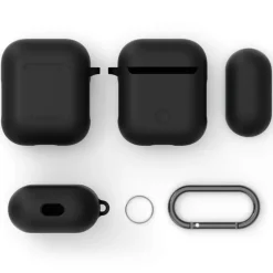 Etui SPIGEN Apple Airpods Black Czarne Case
