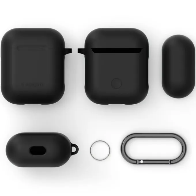 Etui SPIGEN Apple Airpods Black Czarne Case