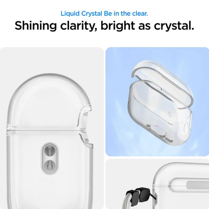 ETUI SPIGEN APPLE AIRPODS PRO 3 LIQUID CRYSTAL CRYSTAL CLEAR