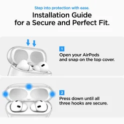 ETUI SPIGEN APPLE AIRPODS PRO 3 LIQUID CRYSTAL CRYSTAL CLEAR