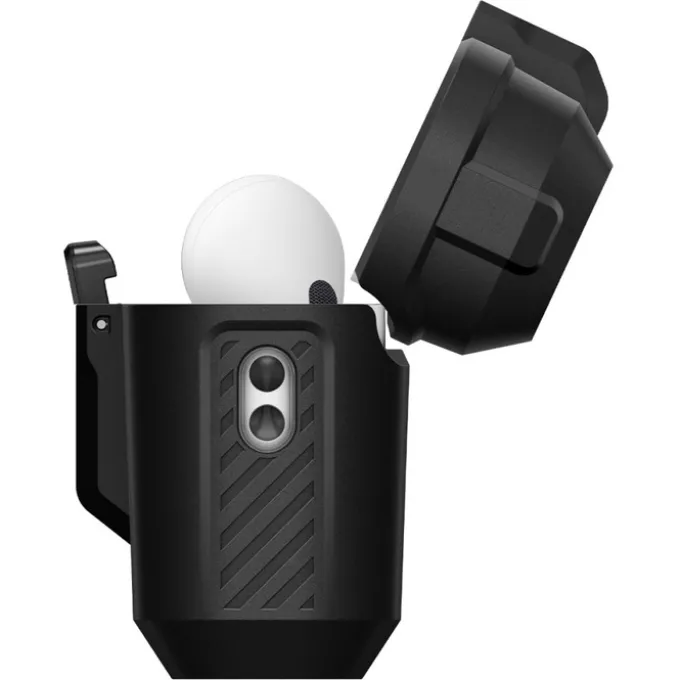 ETUI SPIGEN APPLE AIRPODS PRO 3 LOCK FIT MATTE BLACK