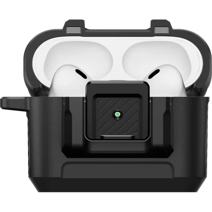 ETUI SPIGEN APPLE AIRPODS PRO 3 LOCK FIT MATTE BLACK