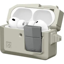 ETUI SPIGEN APPLE AIRPODS PRO 3 CLASSIC LS STONE