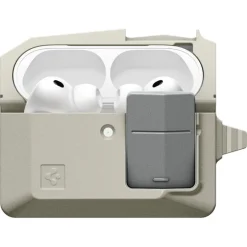ETUI SPIGEN APPLE AIRPODS PRO 3 CLASSIC LS STONE
