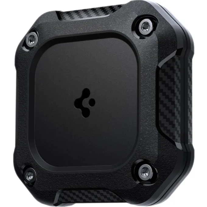 ETUI SPIGEN APPLE AIRTAG 1 / 2 TOUGH ARMOR BLACK