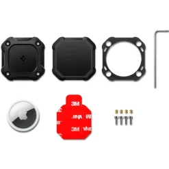 ETUI SPIGEN APPLE AIRTAG 1 / 2 TOUGH ARMOR BLACK