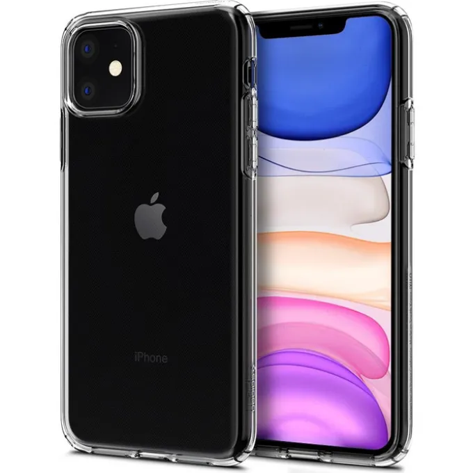 Etui SPIGEN Apple Iphone 11 Liquid Crystal Crystal Clear Przeźroczyste Case