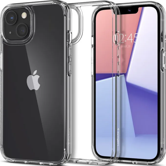 Etui Spigen Apple iPhone 13 Mini Ultra Hybrid Crystal Przezroczyste Clear Bezbarwny Case