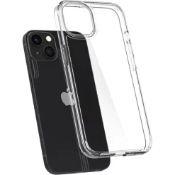 Etui Spigen Apple iPhone 13 Mini Ultra Hybrid Crystal Przezroczyste Clear Bezbarwny Case