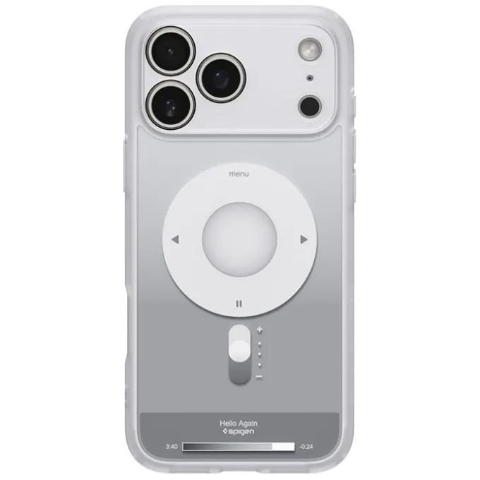 ETUI SPIGEN APPLE IPHONE 17 PRO MAX ULTRA HYBRID MAGSAFE CLASSIC SILVER