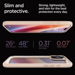 ETUI SPIGEN APPLE IPHONE 16 PRO MAX ULTRA HYBRID ROSE TITANIUM