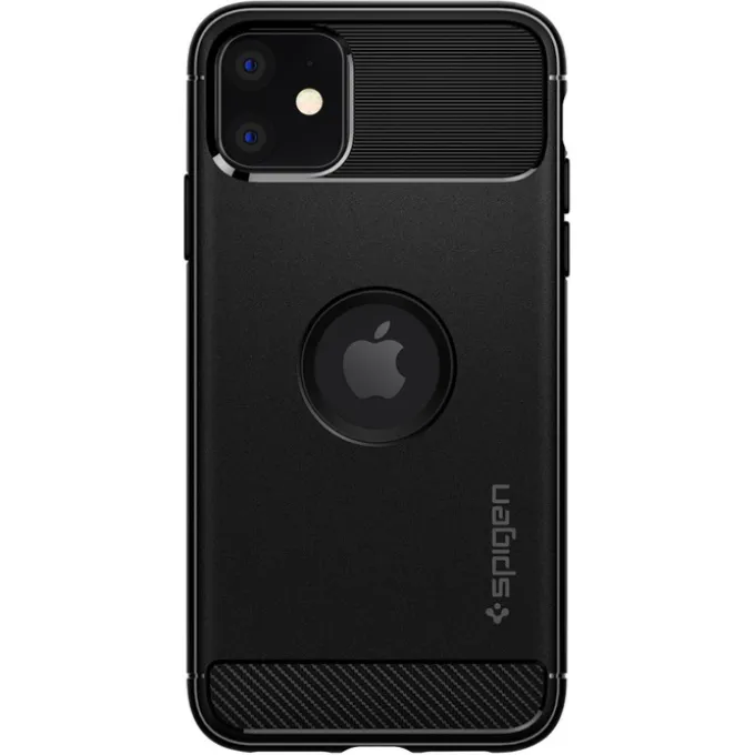 Etui SPIGEN Apple iPhone 11 Rugged Armor Matte Black Case