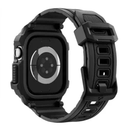 ETUI SPIGEN APPLE WATCH 10 / 11 (42 MM) RUGGED ARMOR ”PRO” V2 MATTE BLACK